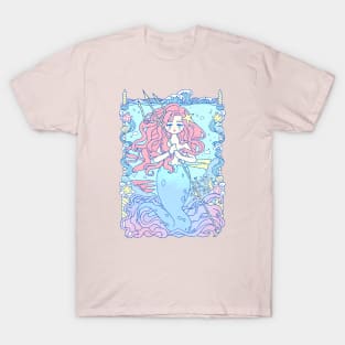 Pastel mermaid T-Shirt